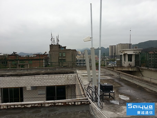  阜城某看守所大功率手机信号屏蔽器（白噪声）案例